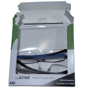 Wayne Metal Readers 2 Pack +3